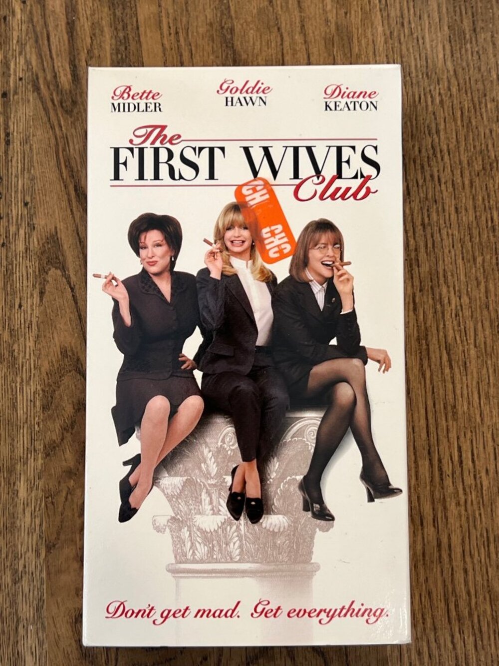 The First Wives Club 1996 Movie VHS Comedy Goldie Hawn Bette Midler Diane Keaton